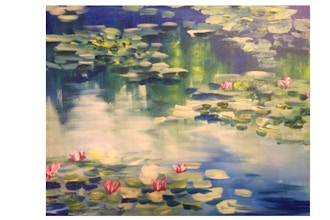 Paint Nite: Impressionist Monet Water Lilies